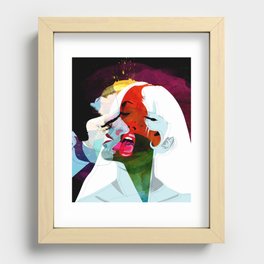 Kiss Recessed Framed Print