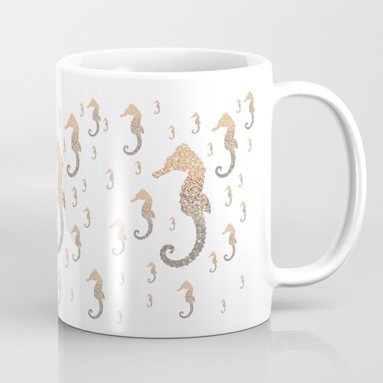 GOLD SEAHORSE Mug