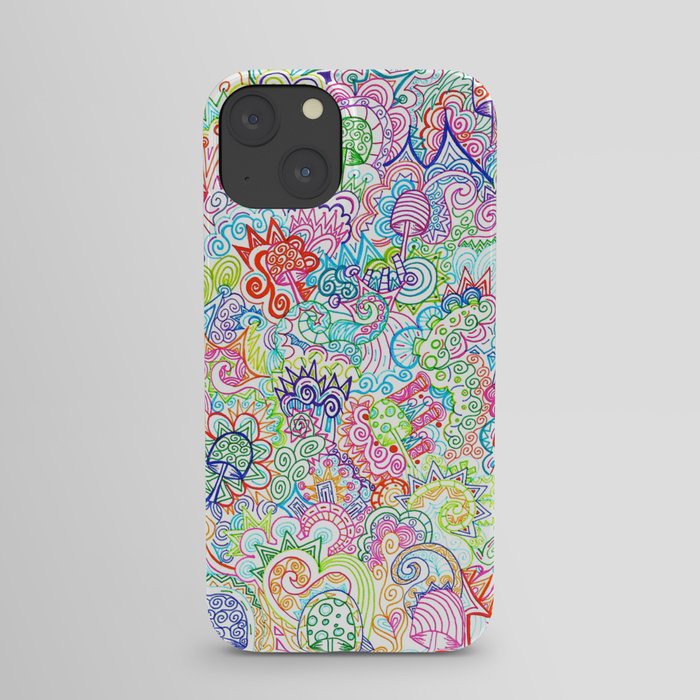 down the rabbit hole iPhone Case