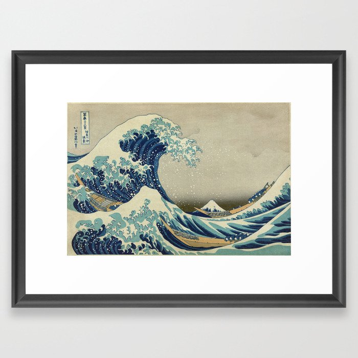 Great Wave of Kanagawa Framed Art Print