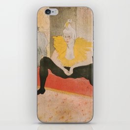 Toulouse-Lautrec - Mademoiselle Cha-u-kao Seated iPhone Skin