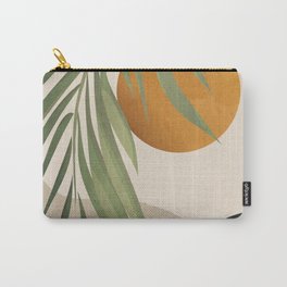 Abstract Art Tropical Leaves 47 Carry-All Pouch