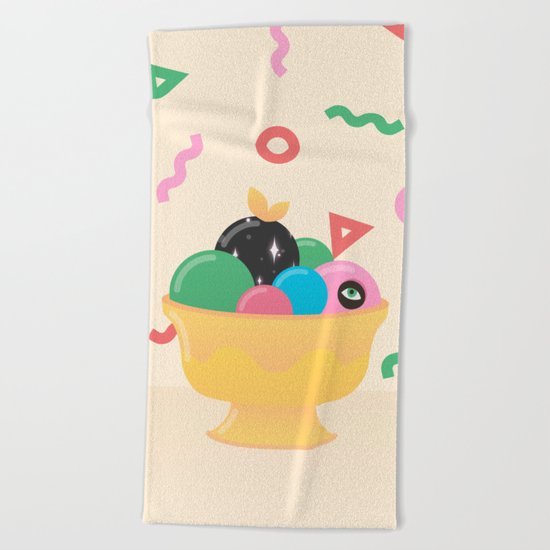 Please, Don't Choose Me Beach Towel
