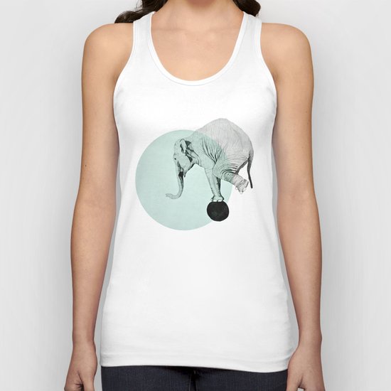 elephant Unisex Tank Top