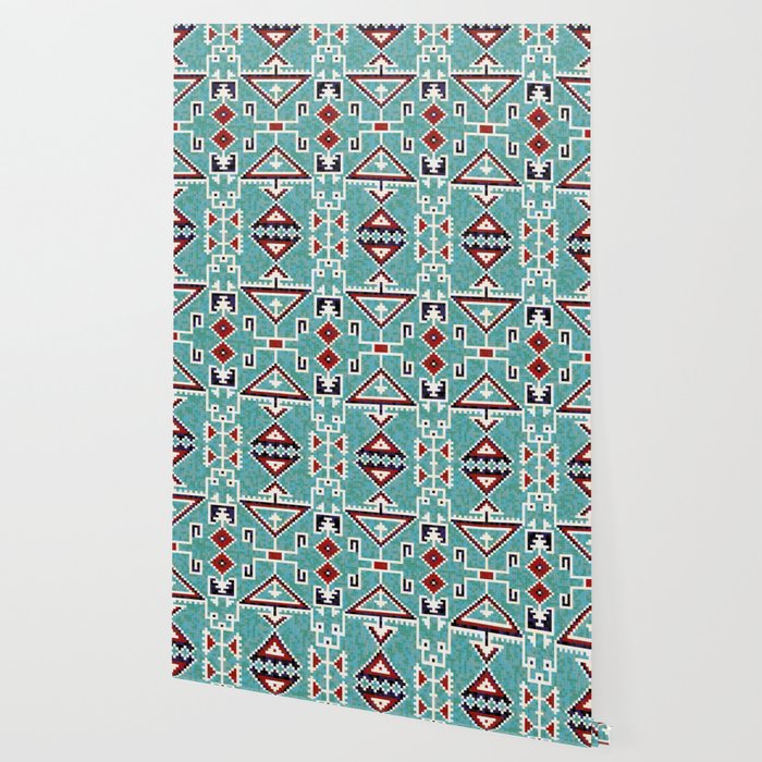 Native American Navajo Pattern Wallpaper By Catyarte Society6