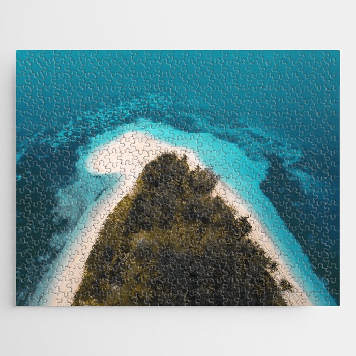 Tropical Beach in Fiji  Jigsaw Puzzle