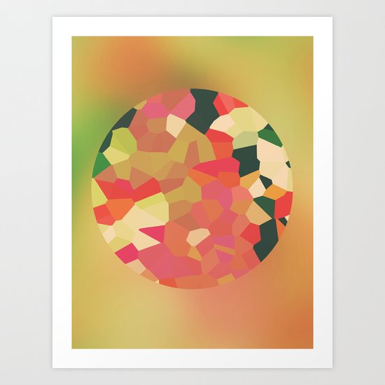 Pieces Art Print