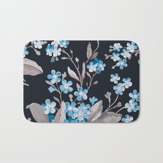 FLORAL PATTERN 3 Bath Mat