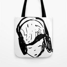 Earphone chill Tote Bag