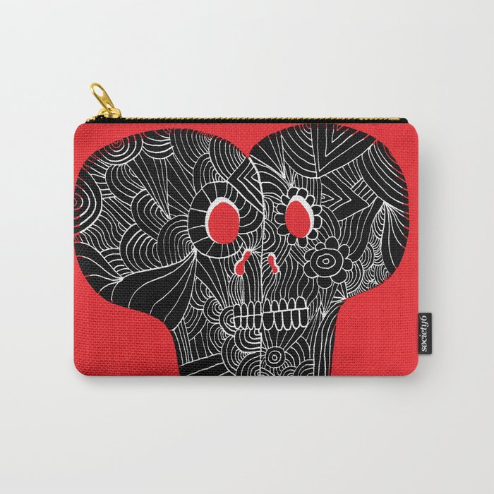 Love Skulls Carry-All Pouch