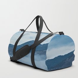 Hills Clouds Scenic Landscape Duffle Bag