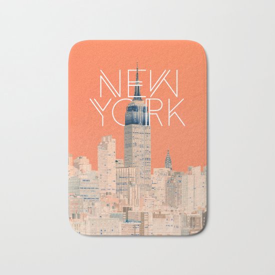 The Big Apple #society6 #decor #buyart Bath Mat