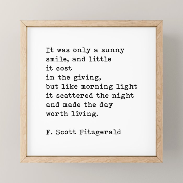 Framed Mini Art Print