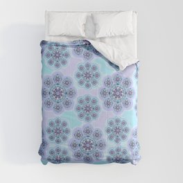 Mandala Snowflake Comforter