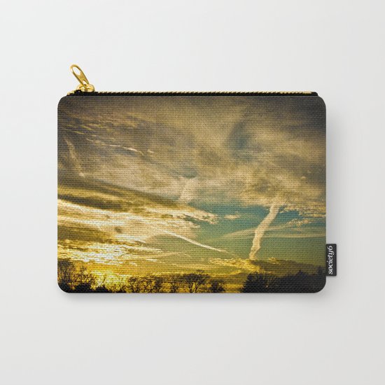 Sundown Sky Planes Carry-All Pouch