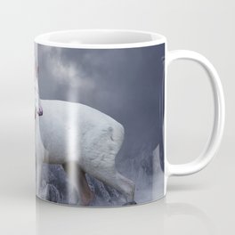 Bleed Coffee Mug | Sky, Mountains, Dark, Meshuggah, Rocks, Animal, Scary, Blood, Storm, Digital 