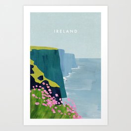 Ireland, Cliffs of Moher Art Print