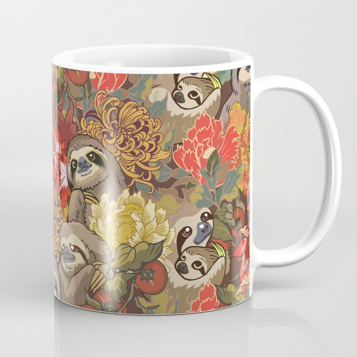 Because Sloths Autumn Coffee Mug