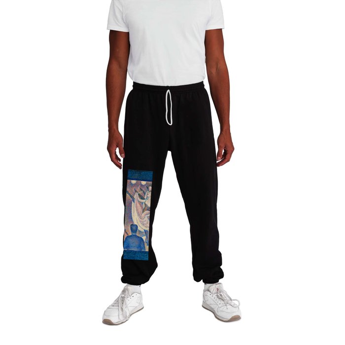 Le Chahut, The Can-Can by Georges Seurat Sweatpants