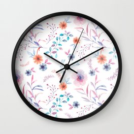 Lola pattern Wall Clock