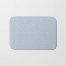 Dark Powder Blue Pairs With Pantone's 2020 Forecast Trending Color Baby Blue  13-4308 TCX Bath Mat | Simple, Minimalist, Color, Blue, Coolcolors, Lightblue, Bluesolid, Bluesolidcolor, Pastelblue, Solid 