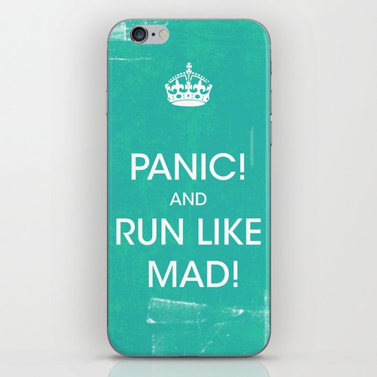 PANIC iPhone & iPod Skin
