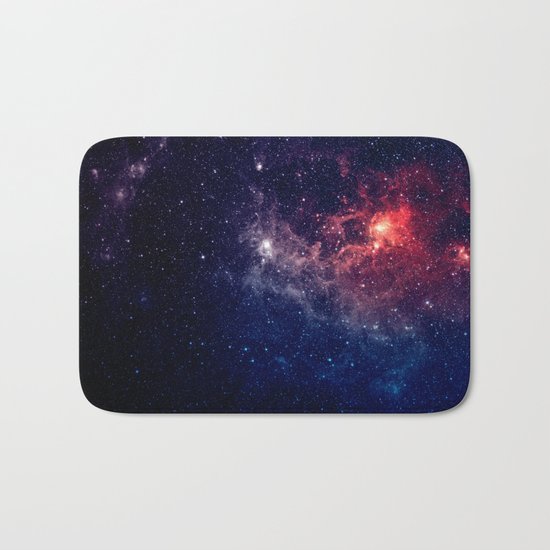 Fire in the Sky Bath Mat