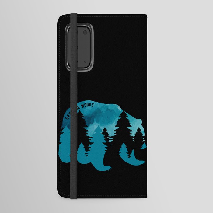 Climate Change Environmental Protection Bear Android Wallet Case