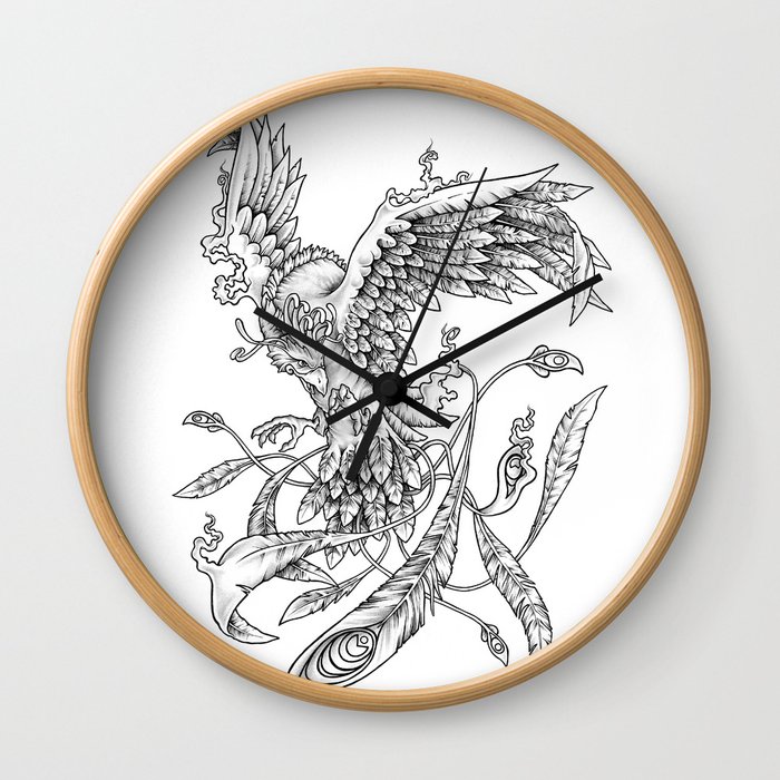 Phoenix Wall Clock
