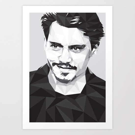 Here's Johnny... Art Print