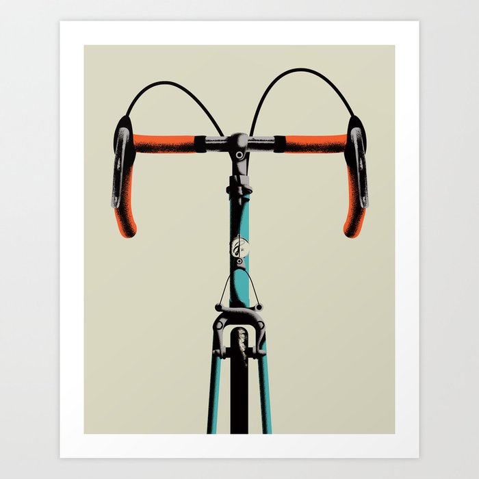 Bike Portrait 3 Art Print
