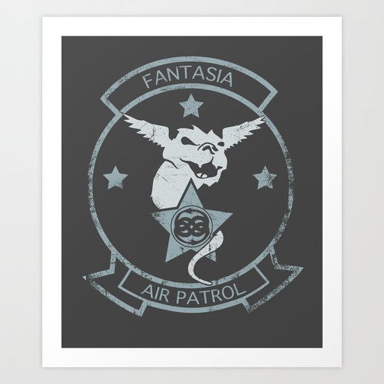 Fantasia Air Patrol Art Print