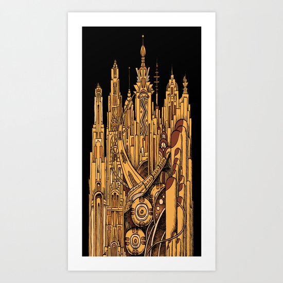 The City Art Print