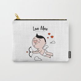 Love More, Worry Less Carry-All Pouch