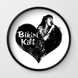 Bikini Kill Wall Clock