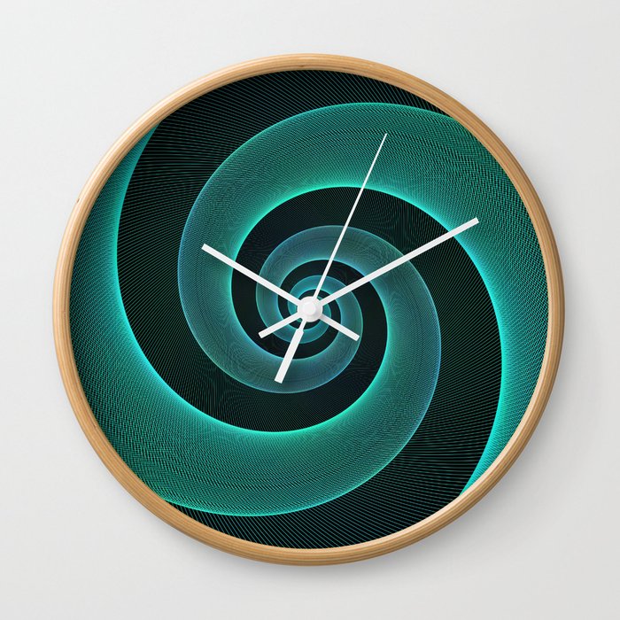 Spiral Wall Clock