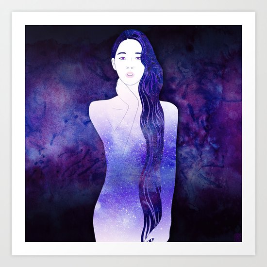 Velvet Echo Art Print