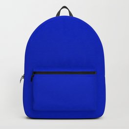 Solid Deep Cobalt Blue Color Backpack | Homedecorator, Homeaccent, Cobaltblue, Blue, Bluecobalt, Budget, Fashionaccessories, Cheapest, Solid, Accentcolor 