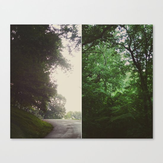 The Forest - Scene Two Canvas Print