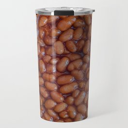 Baked Beans Pattern Travel Mug