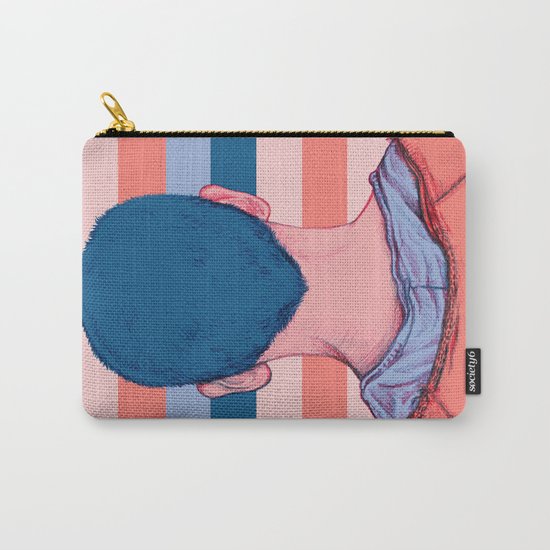 Waiting for the Train Carry-All Pouch