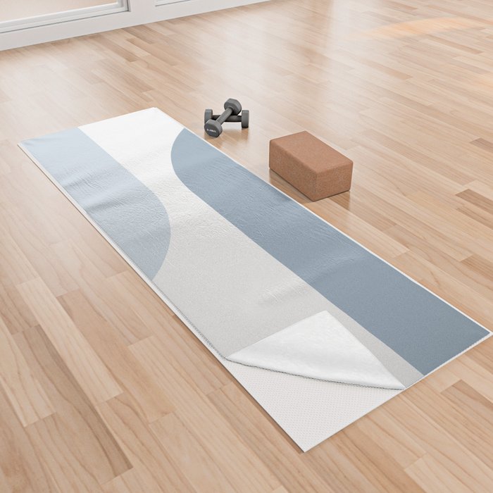 Modern Minimal Arch Abstract XXV Yoga Towel