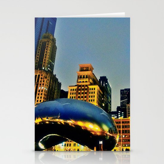 Chicago Bean Stationery Cards