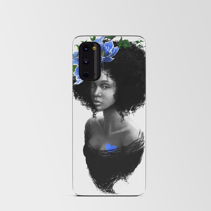 Blossom Afro Android Card Case
