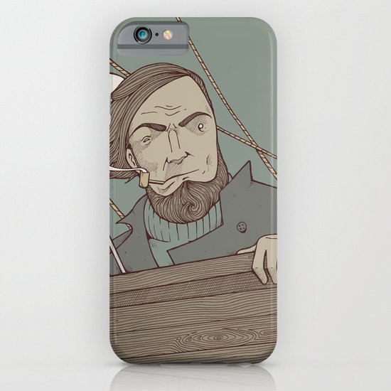Ahab and the Whale iPhone & iPod Case