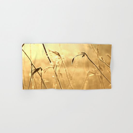 Foggy Morning With Golden Tones Hand & Bath Towel