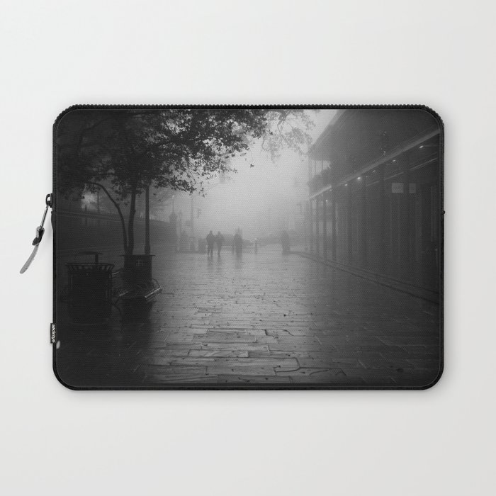 New Orleans on a foggy day Laptop Sleeve