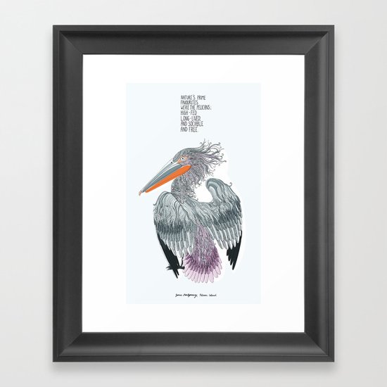 Pelican Island Framed Art Print