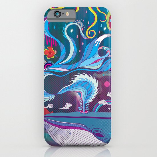Every Time a Whale Blows Their Spout, a New Dream is Born. iPhone & iPod Case