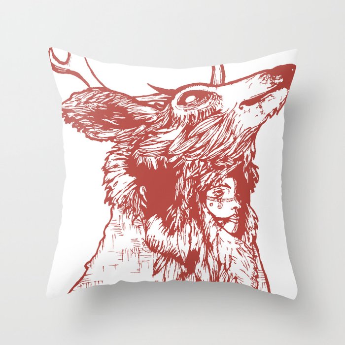Last of Her Kind Throw Pillow